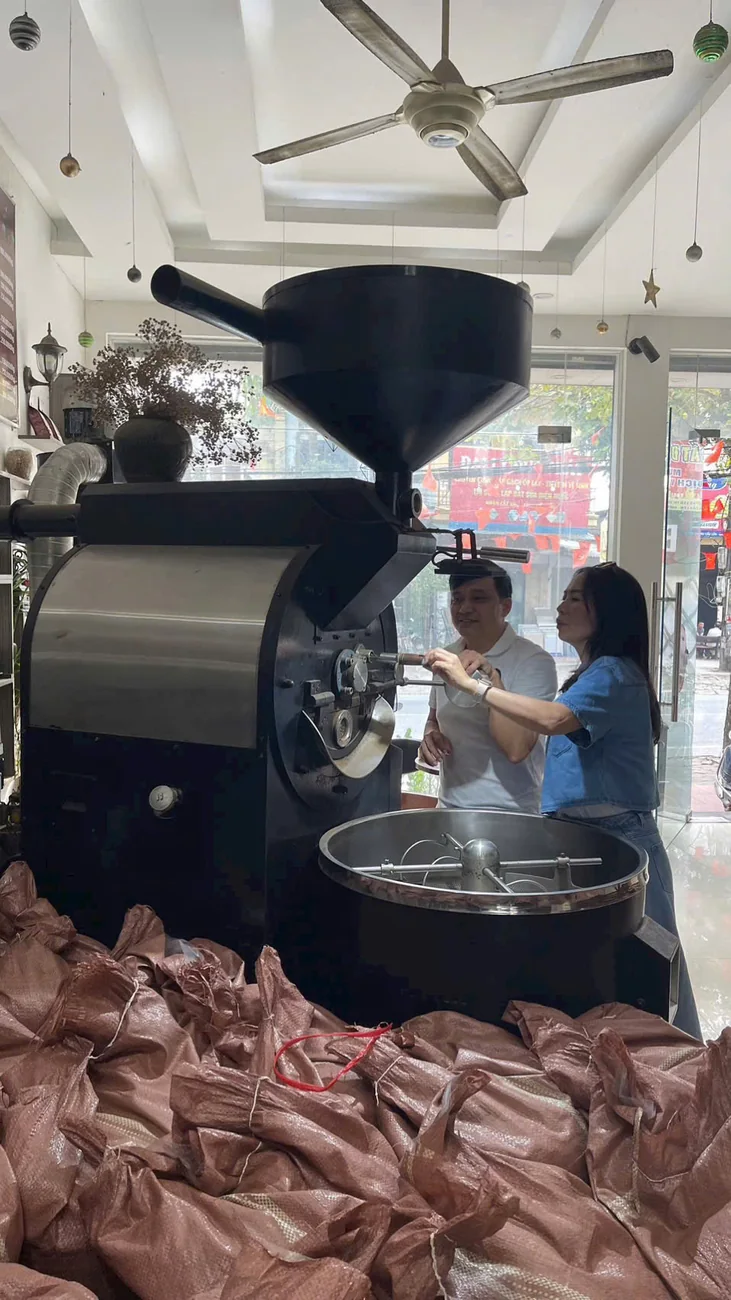 コーヒー焙煎機